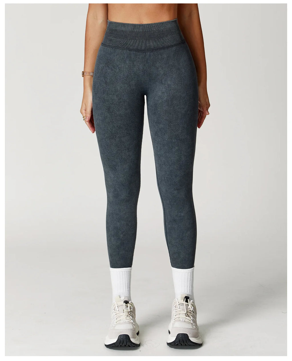 Yoga Pants Sports Leggings Women Seamless Sports Yoga Pant High Waist Ribbed Gym Clothes Fitness Workout Wear Scrunch Bum Tights