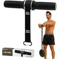 Forearm Strengthener & Exerciser, Wrist Roller with Silicone Grip, Heavy-Duty Strap for Grip Strength and Muscle Recovery