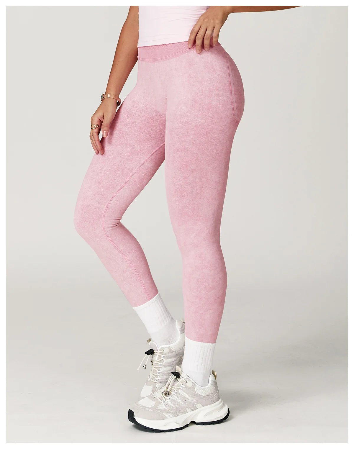 Yoga Pants Sports Leggings Women Seamless Sports Yoga Pant High Waist Ribbed Gym Clothes Fitness Workout Wear Scrunch Bum Tights