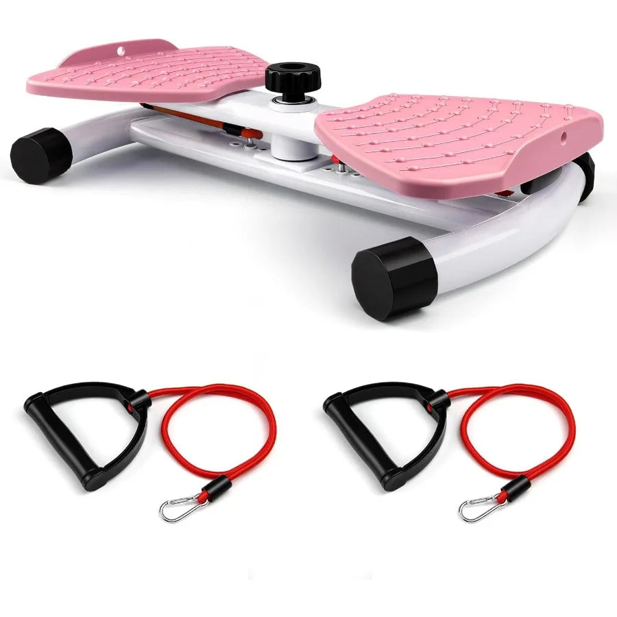 Waist Twister Machine with 300 lbs Weight Capacity, Abs Workout for Slim Waist and Core Ab Exercise, Noiseless Home Gym Exercise